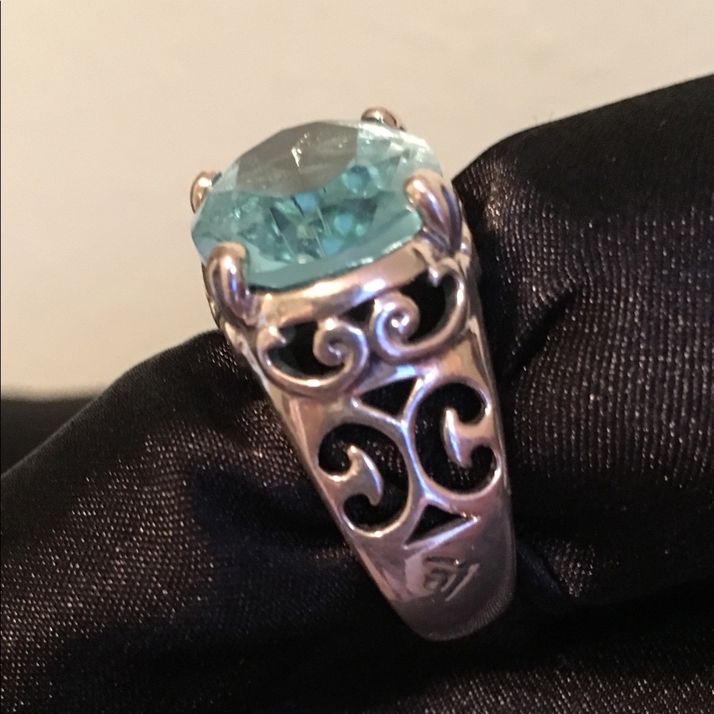 SILPADA .925 Sterling Silver BLUE COVE AQUA